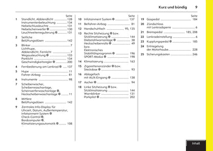 2007-2009 Opel Vectra Owner's Manual | German