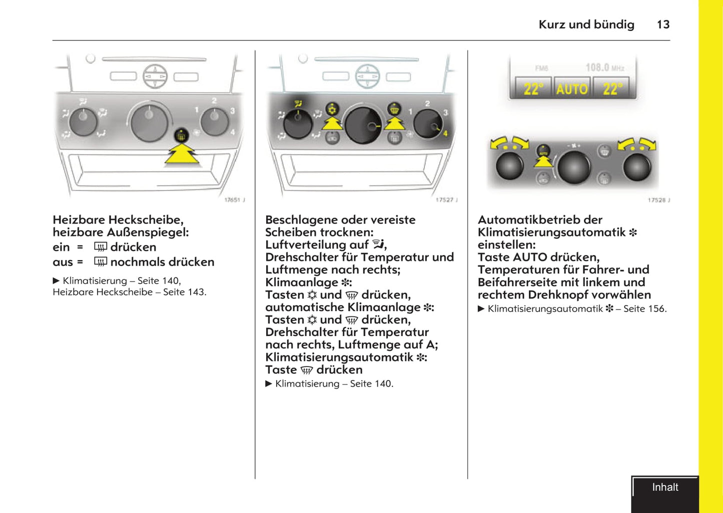 2007-2009 Opel Vectra Owner's Manual | German