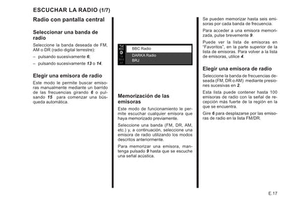 Renault Radio Connect R&Go Instrucciones 2021 - 2022