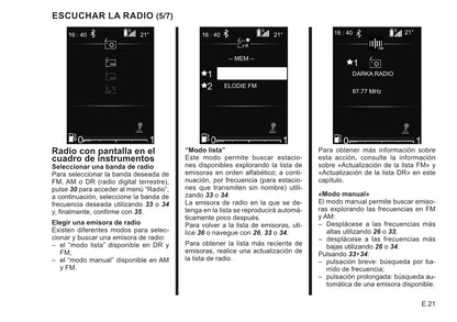 Renault Radio Connect R&Go Instrucciones 2021 - 2022