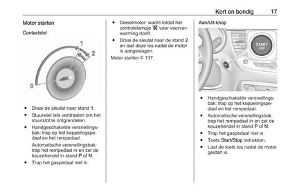 2017 Opel Crossland X Owner's Manual | Dutch