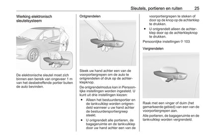 2017 Opel Crossland X Bedienungsanleitung | Niederländisch