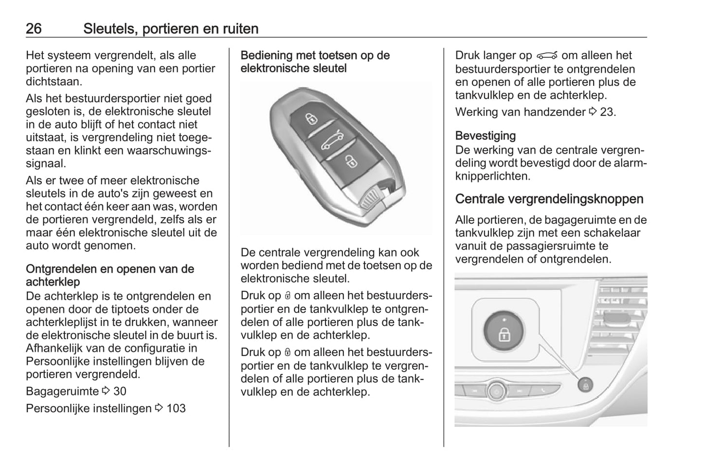 2017 Opel Crossland X Owner's Manual | Dutch