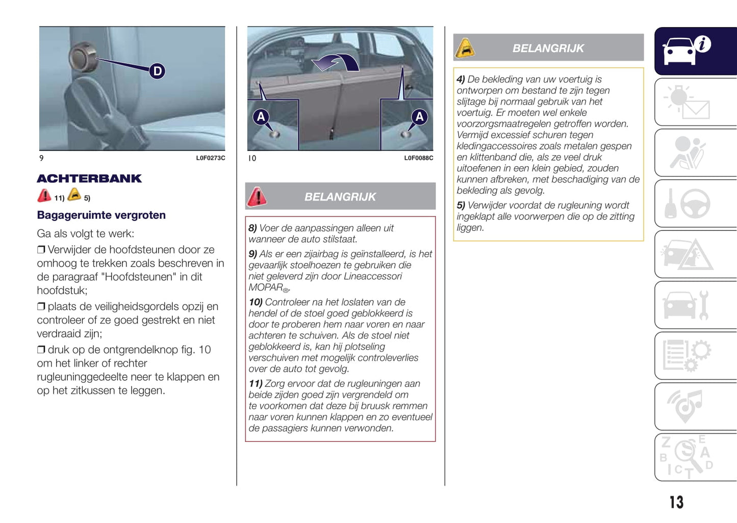 2015-2017 Lancia Ypsilon Bedienungsanleitung | Niederländisch