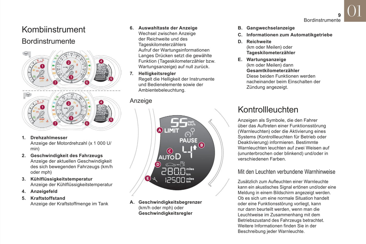 2018-2022 DS Automobiles DS 3/DS 3 Cabrio Bedienungsanleitung | Deutsch