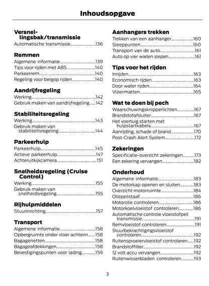 2014-2015 Ford C-Max Energi Bedienungsanleitung | Niederländisch