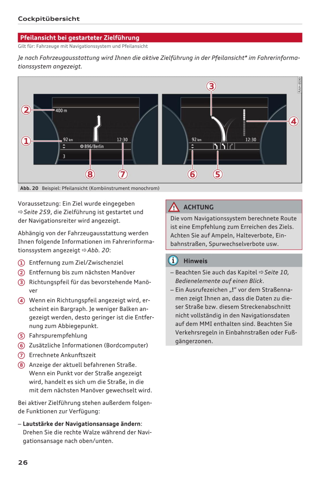 2017-2020 Audi Q5 Owner's Manual | German