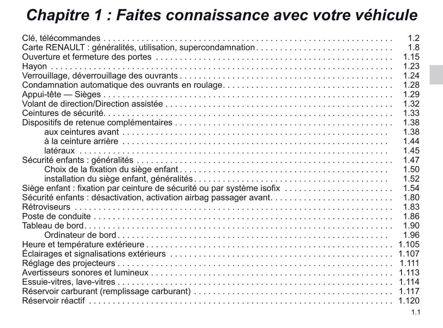 2020-2021 Renault Trafic Bedienungsanleitung | Französisch