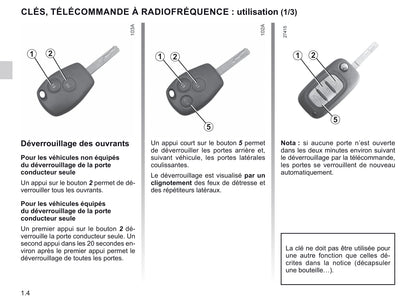 2020-2021 Renault Trafic Owner's Manual | French