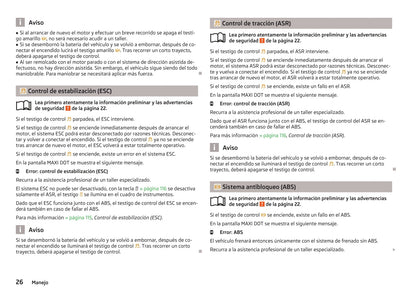 2013-2014 Skoda Fabia Owner's Manual | Spanish