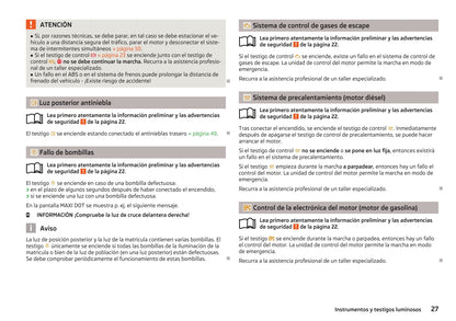 2013-2014 Skoda Fabia Owner's Manual | Spanish