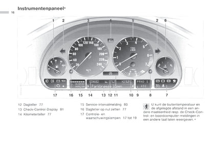 2001-2002 BMW 5 Series Sedan/Touring Bedienungsanleitung | Niederländisch