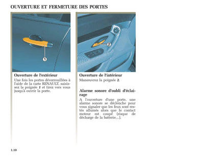 2005-2006 Renault Vel Satis Bedienungsanleitung | Französisch