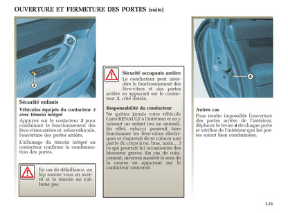 2005-2006 Renault Vel Satis Bedienungsanleitung | Französisch