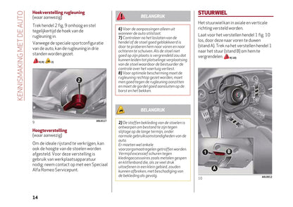 2013-2023 Alfa Romeo 4C Bedienungsanleitung | Niederländisch