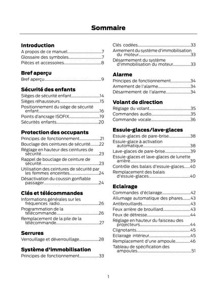 Ford Tourno Connect / Transit Connect Guide d'utilisation 2007 - 2014