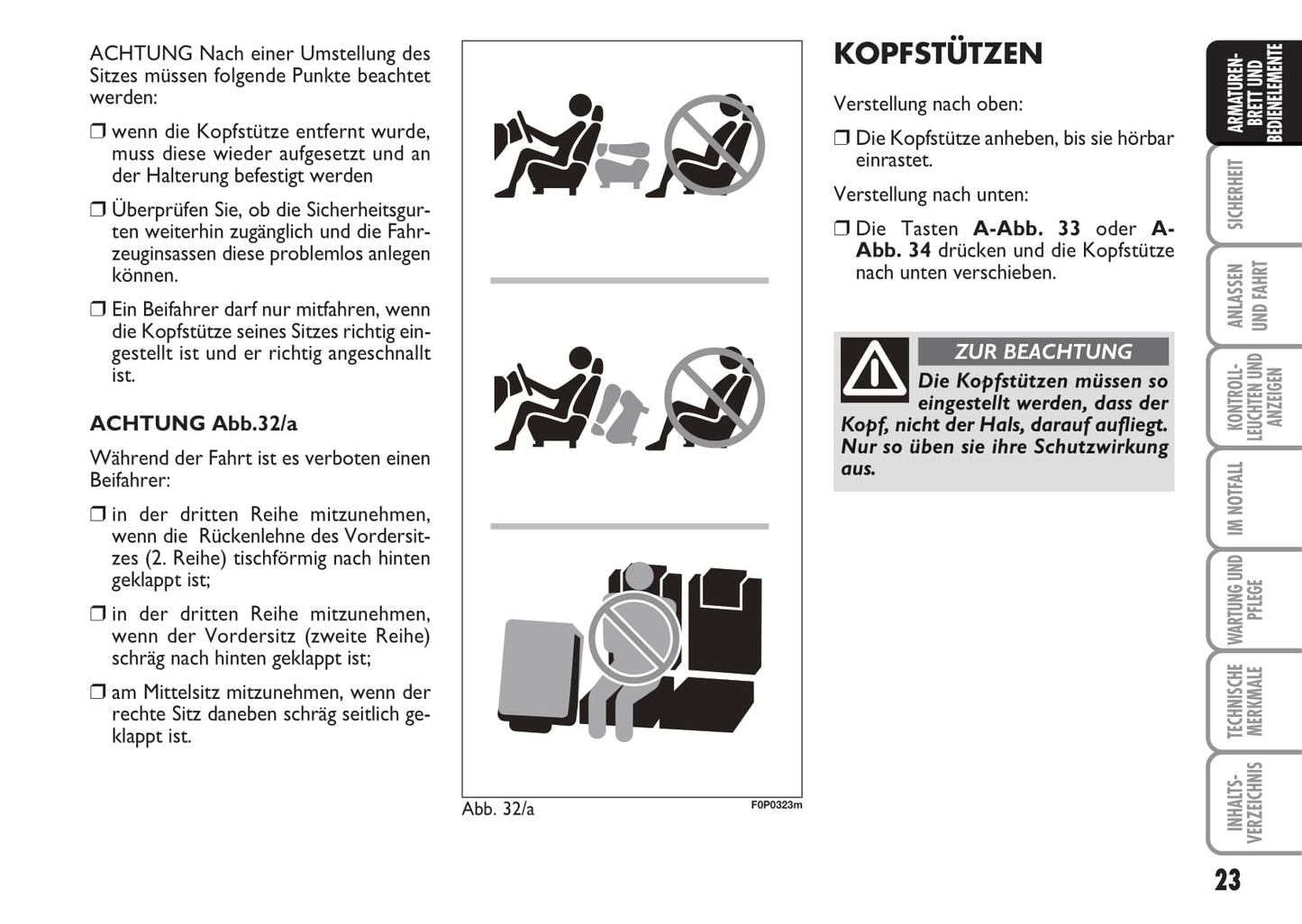 2012-2013 Fiat Scudo Bedienungsanleitung | Deutsch