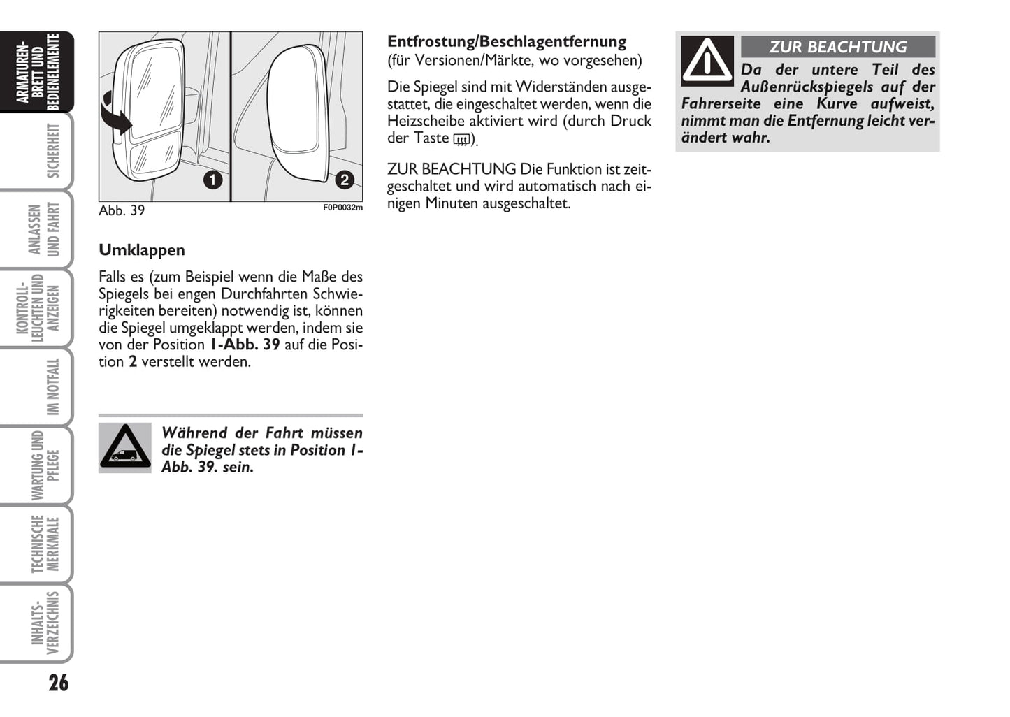 2012-2013 Fiat Scudo Bedienungsanleitung | Deutsch