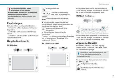 2021-2023 Peugeot 208/e-208 Owner's Manual | German