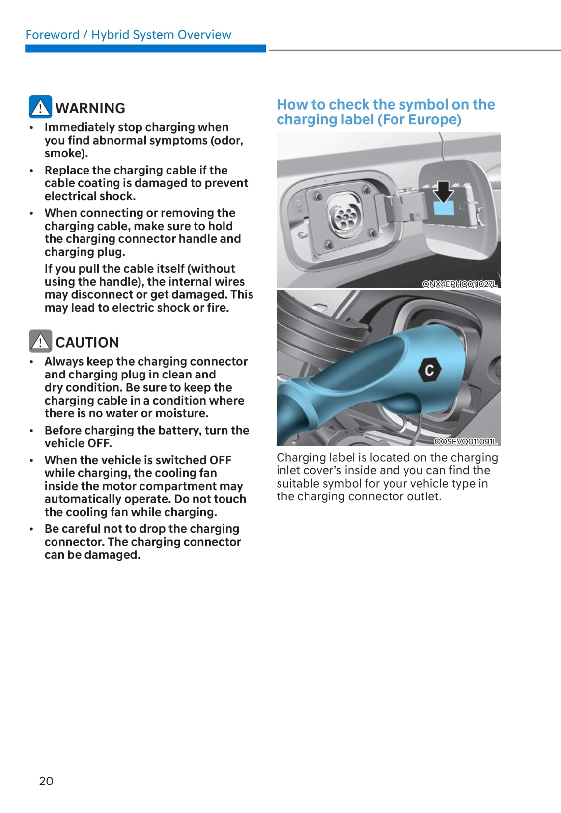 2021-2022 Hyundai Tucson Hybrid/Tucson Plug-in Hybrid Owner's Manual | English