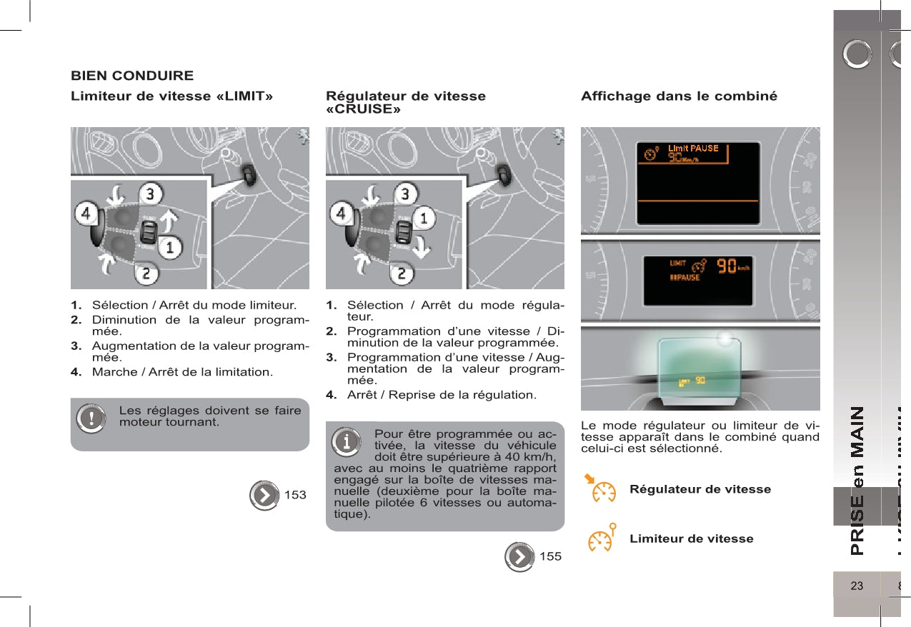 2012-2013 Peugeot 5008 Owner's Manual | French