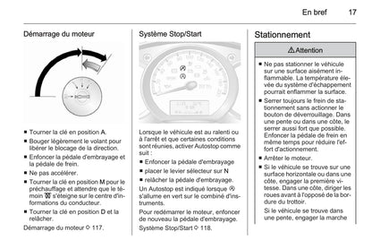 2014-2015 Opel Movano Owner's Manual | French