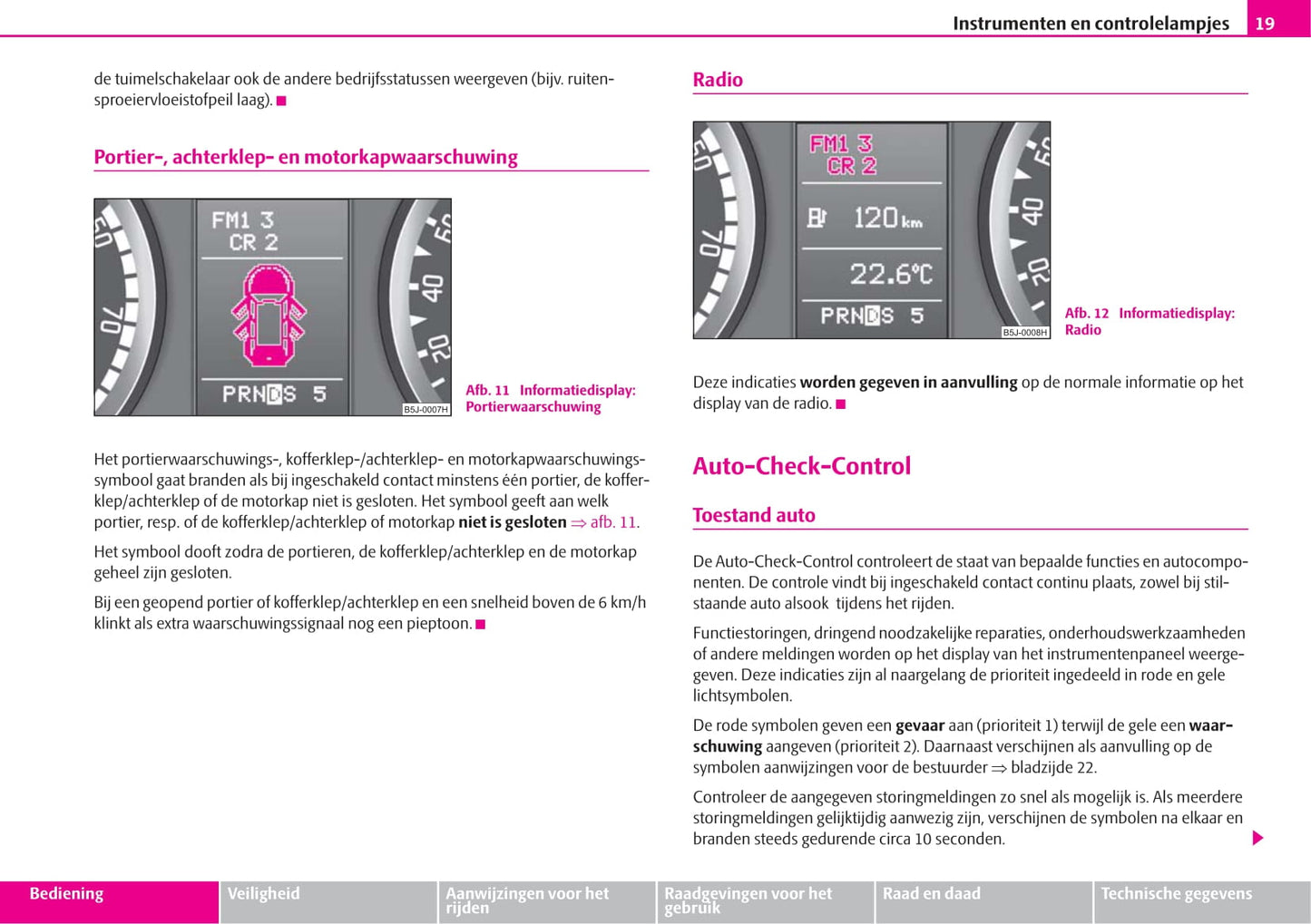 2008-2009 Skoda Fabia Owner's Manual | Dutch