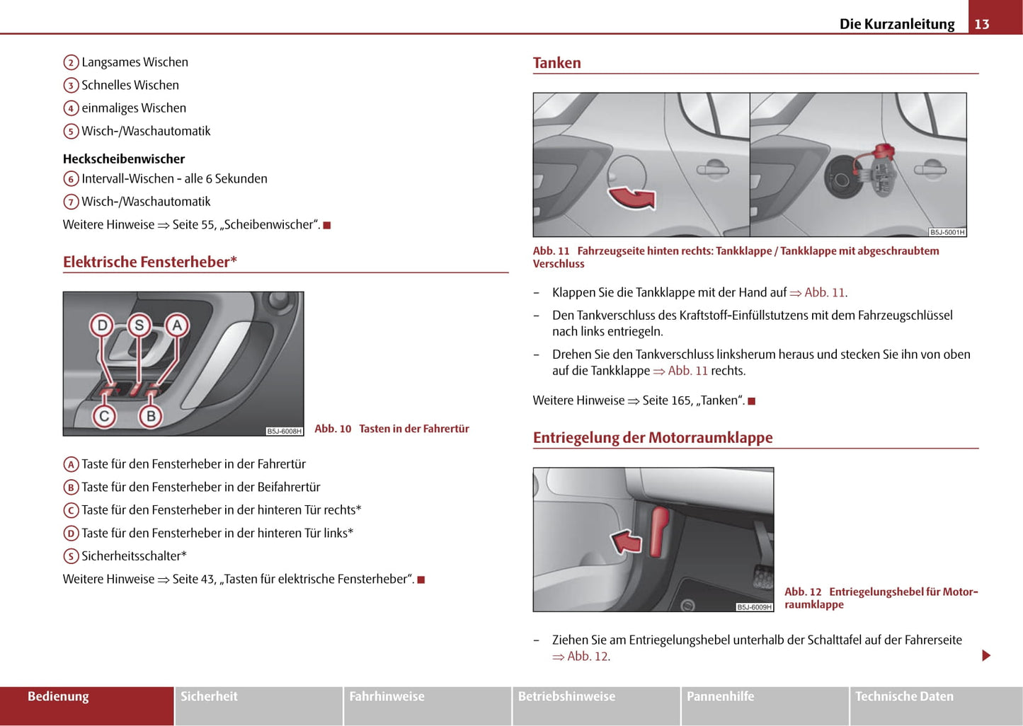 2006-2007 Skoda Fabia Owner's Manual | German