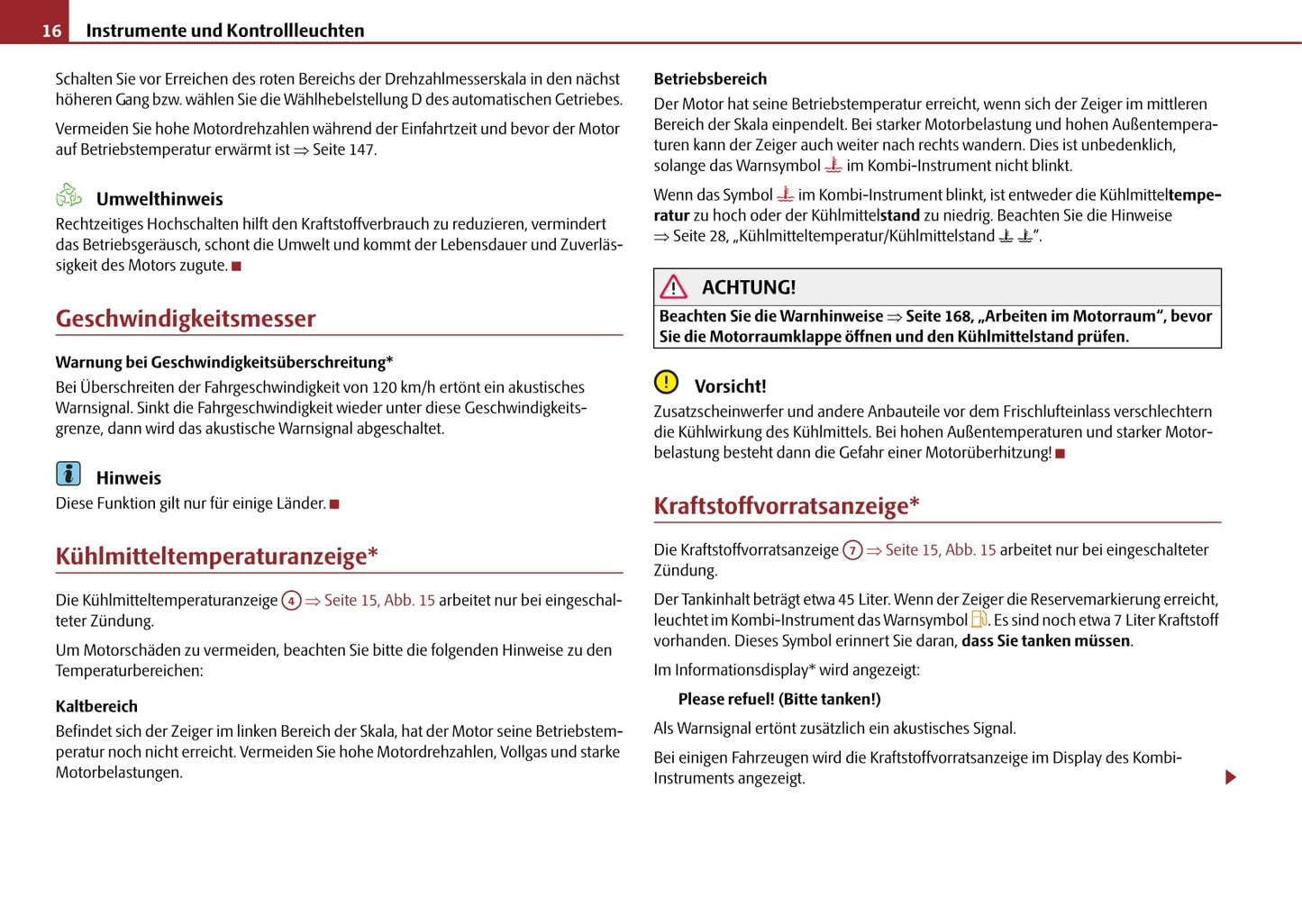 2006-2007 Skoda Fabia Owner's Manual | German