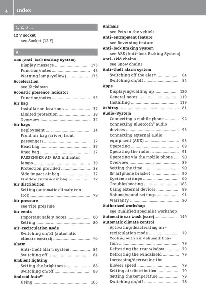 2016-2020 Smart Fortwo Bedienungsanleitung | Englisch