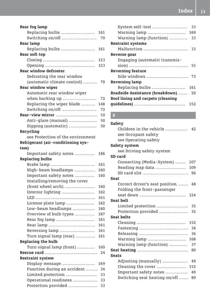 2016-2020 Smart Fortwo Bedienungsanleitung | Englisch