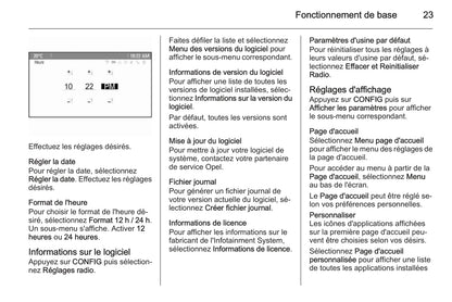 2012-2016 Opel Mokka Owner's Manual | French