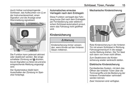 2021 Opel Corsa/Corsa-e Owner's Manual | German