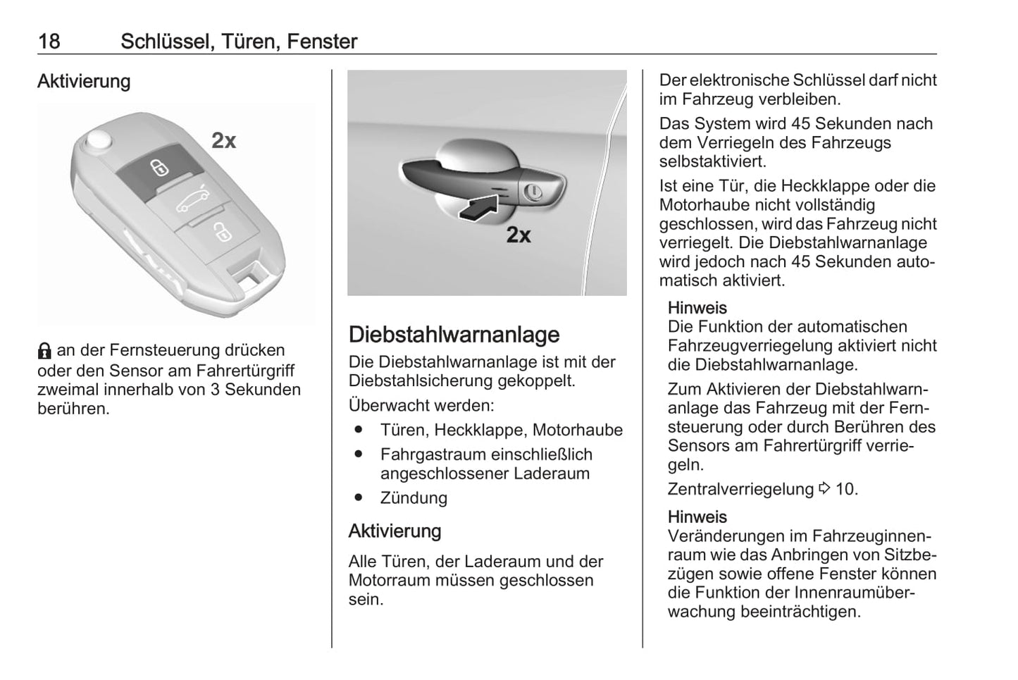 2021 Opel Corsa/Corsa-e Owner's Manual | German