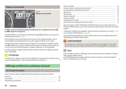 2012-2013 Skoda Fabia Owner's Manual | French