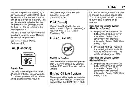 2017 Chevrolet Cruze Owner's Manual | English