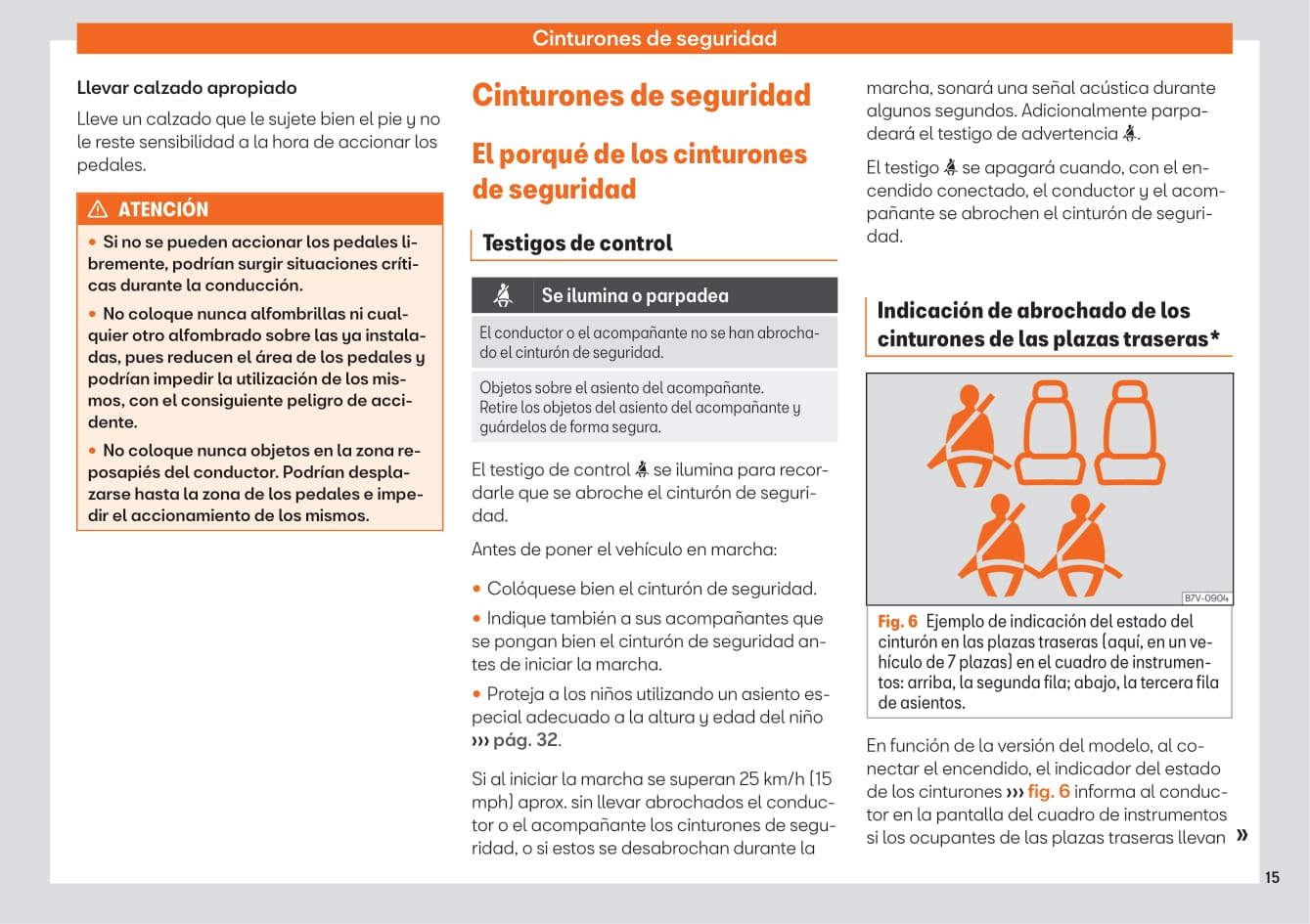2015-2019 Seat Alhambra Bedienungsanleitung | Spanisch