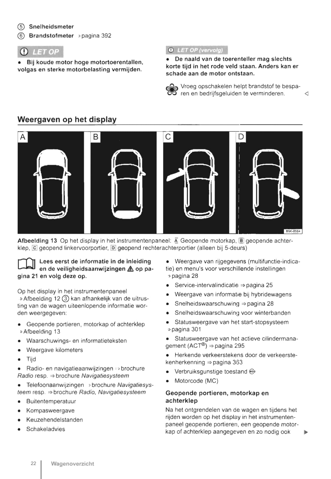 2012-2016 Volkswagen Golf Bedienungsanleitung | Niederländisch