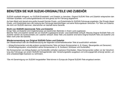 2016-2017 Suzuki Vitara Bedienungsanleitung | Deutsch
