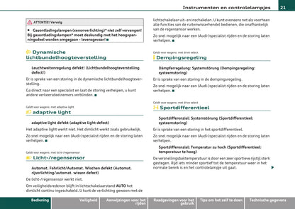 2007-2011 Audi A4 Bedienungsanleitung | Niederländisch