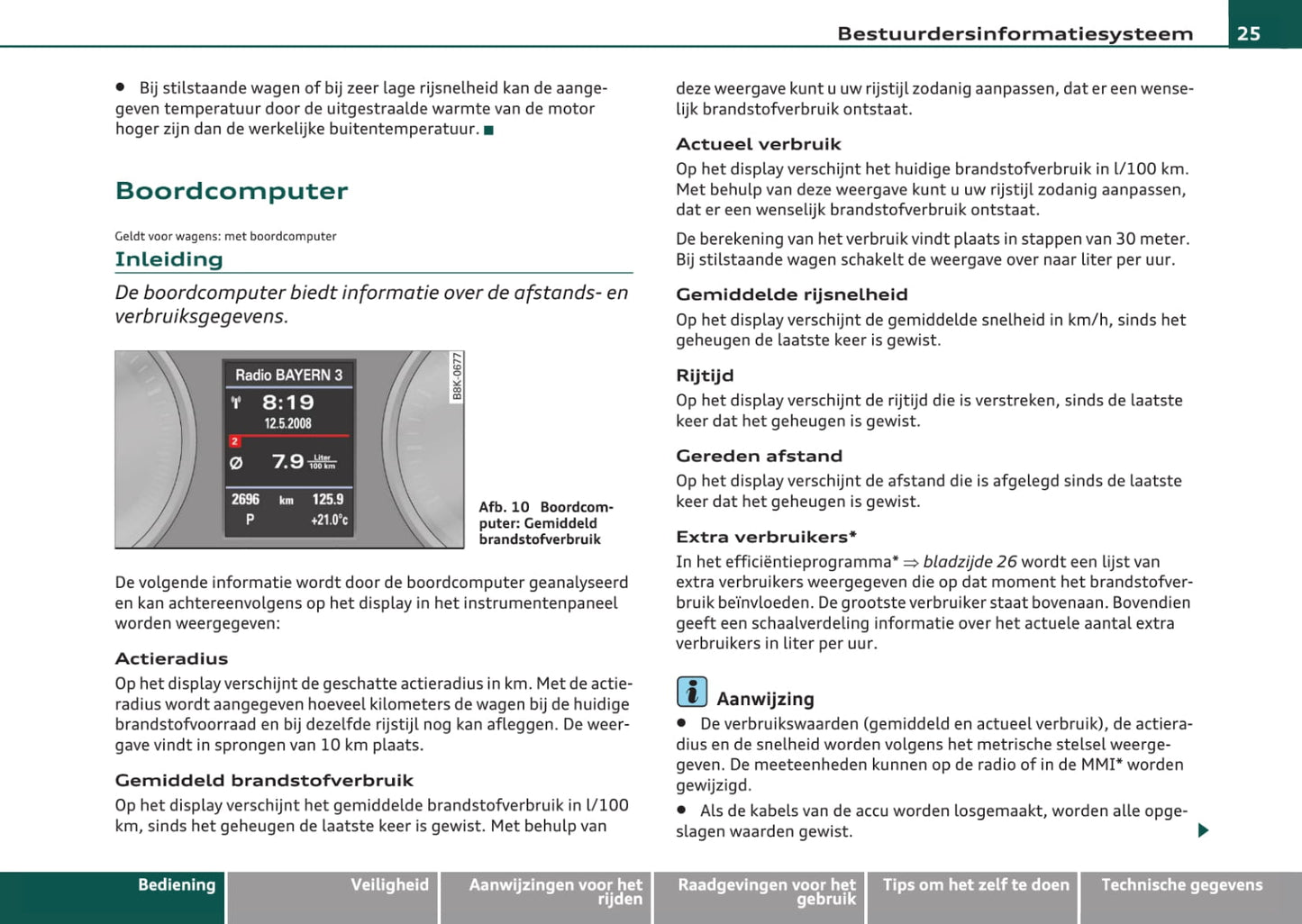 2007-2011 Audi A4 Bedienungsanleitung | Niederländisch