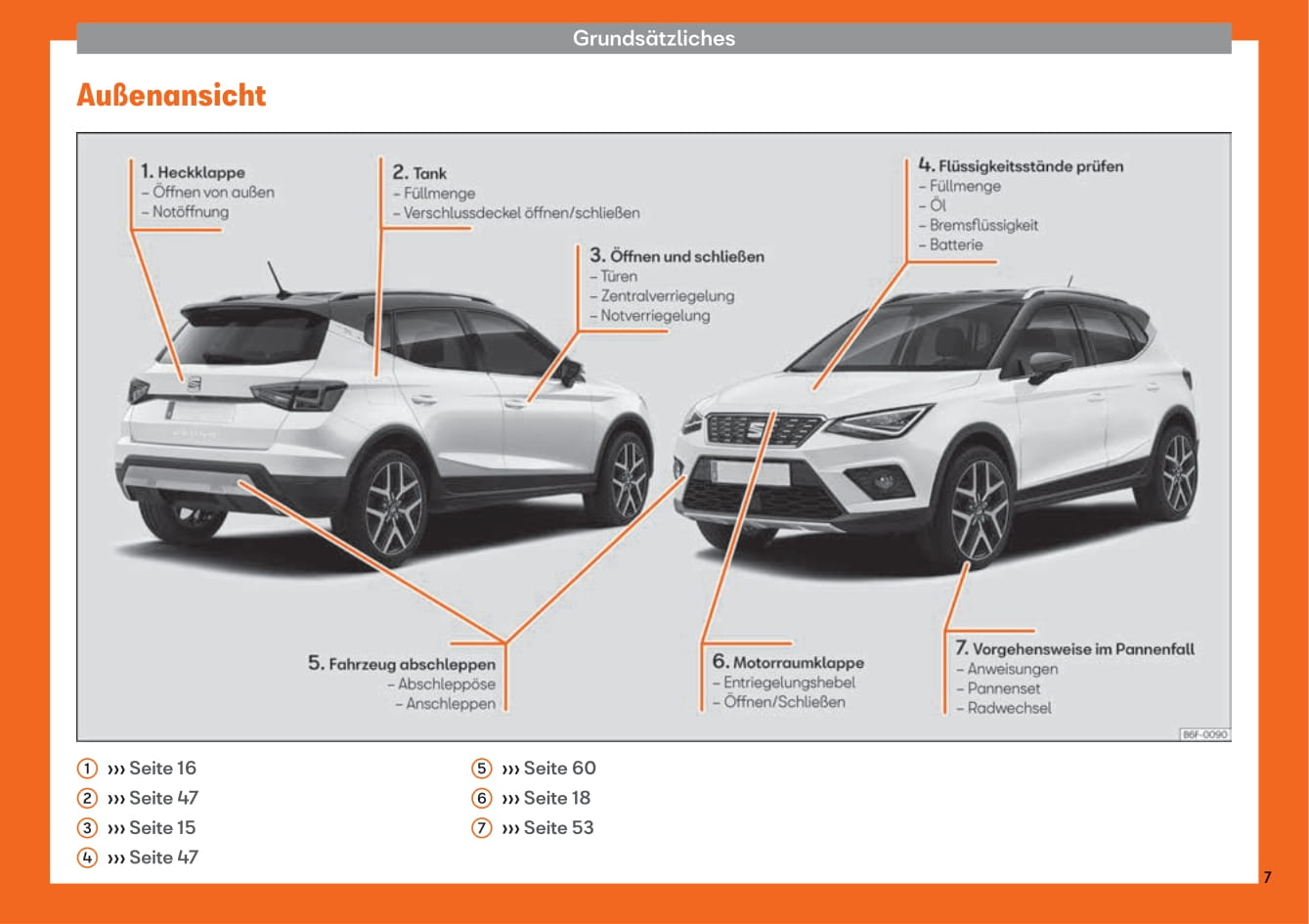 2018-2019 Seat Arona Owner's Manual | German