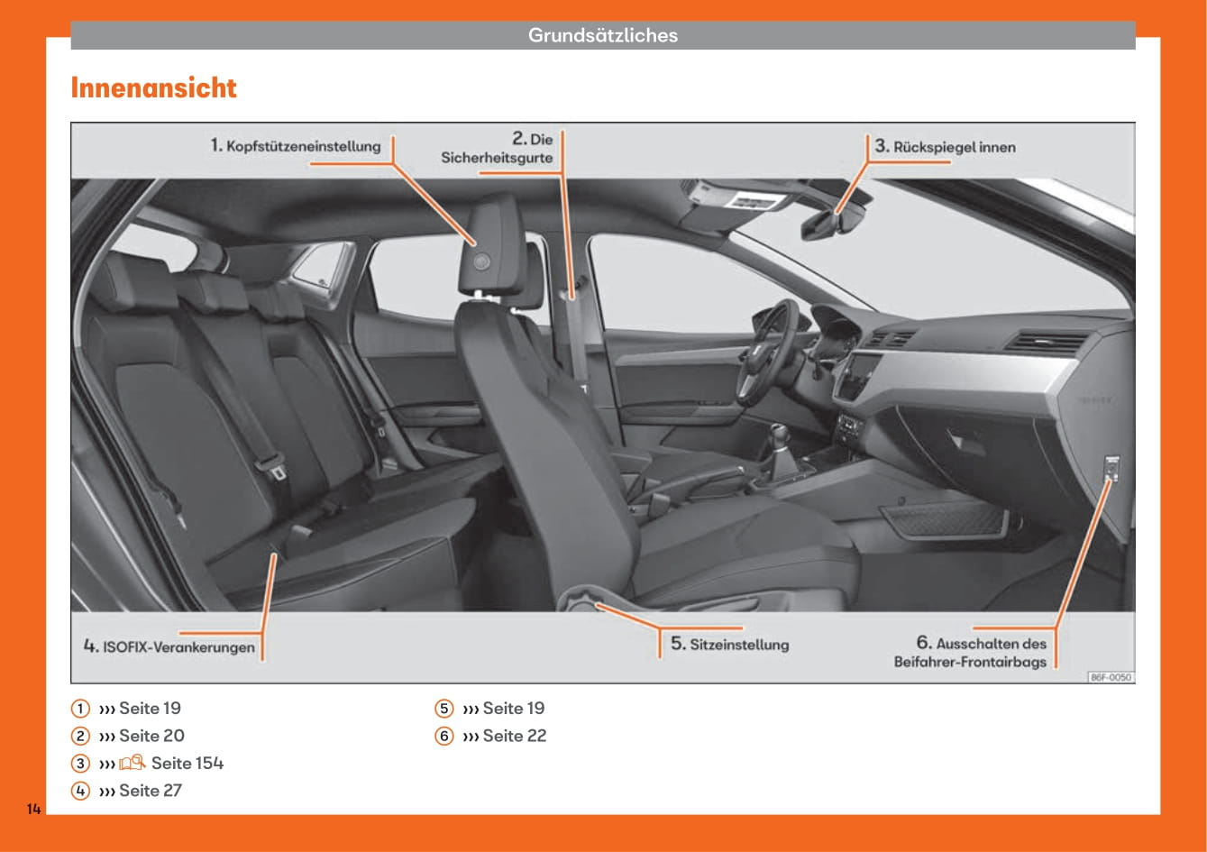 2017-2020 Seat Arona Bedienungsanleitung | Deutsch