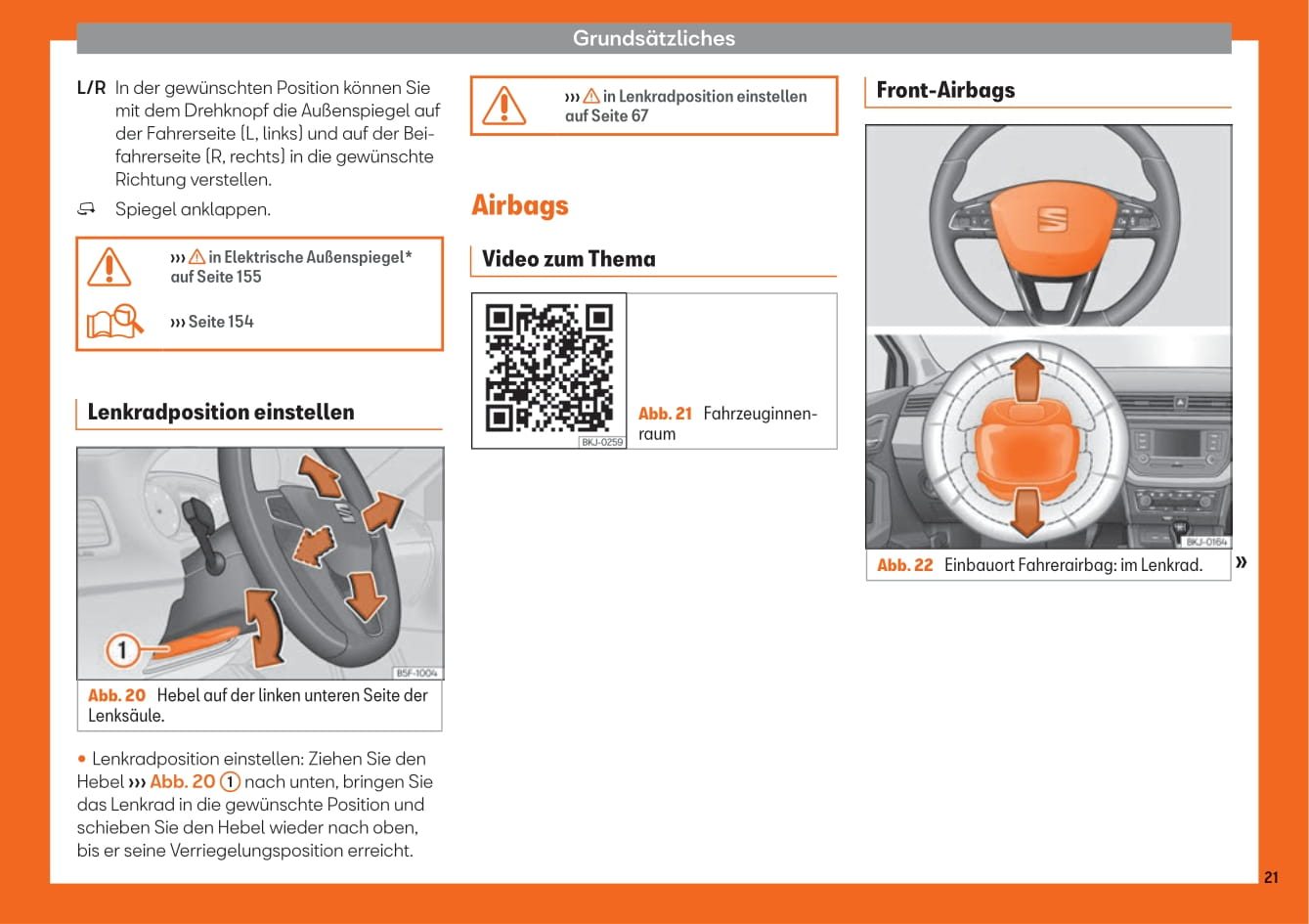 2018-2019 Seat Arona Owner's Manual | German