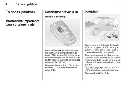 2012-2013 Opel Ampera Owner's Manual | Spanish