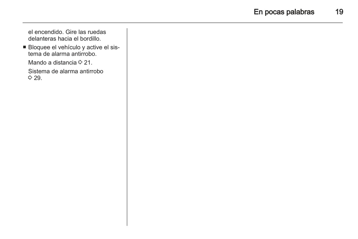 2012-2013 Opel Ampera Owner's Manual | Spanish