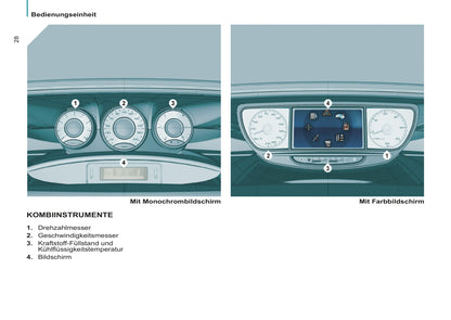 2013-2014 Peugeot 807 Bedienungsanleitung | Deutsch