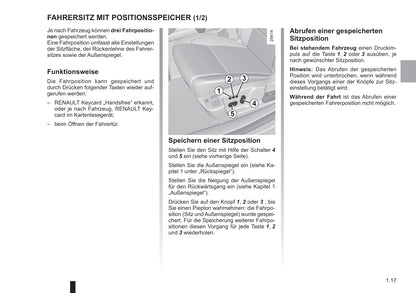 2014-2015 Renault Latitude Owner's Manual | German