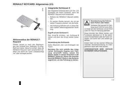 2017-2019 Renault Captur Owner's Manual | German