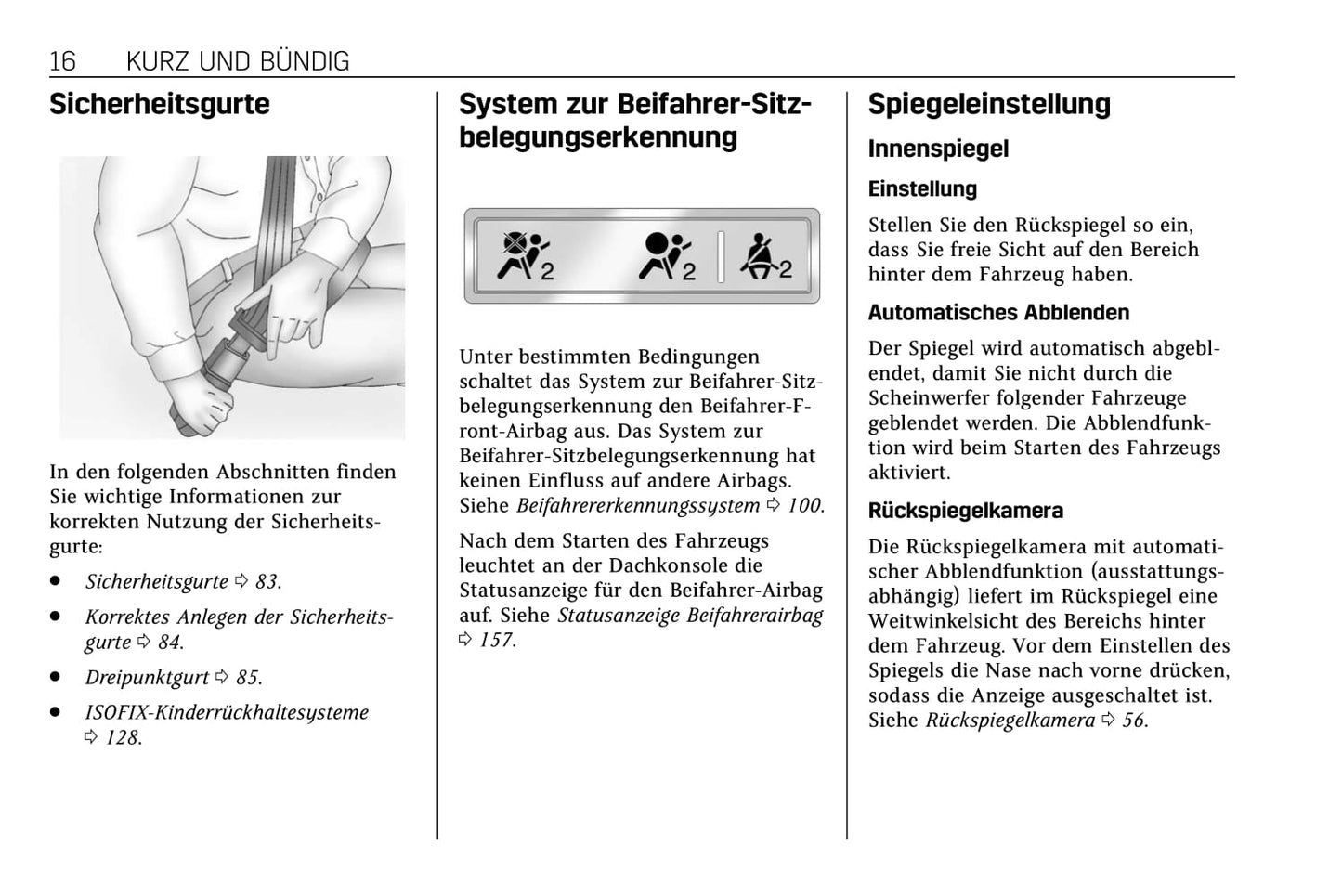 2015-2018 Cadillac Escalade Bedienungsanleitung | Deutsch